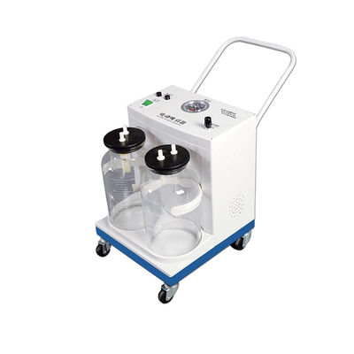 Metal Hospital Use Aspirator Medical Home Appliances Double Bottle Electric Portable Sputum Suction Machine